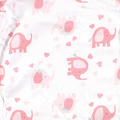 Luvable Friends Unisex Baby Fitted Changing Pad Cover, Girl Basic Elephant, One Size...