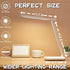 Led Desk Lamp Dimmable Desk Light Reading Lamp 3 Lighting Modes, Eye Protection Desk Lamp Desk Accessories, Study Desk Lamp Equipped USB Charger S...