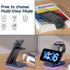 3 in 1 Charging Station for Apple,Foldable Fast Wireless Charger for iPhone Travel Charging Station for iPhone 15/14/13/12/11/X/XS/XR 8,iWatch Ult...