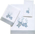 Avanti Linens - Fingertip Towel, Soft & Absorbent Cotton Towel (Caicos Collection), Optic White, 18.00" x 11.00"...