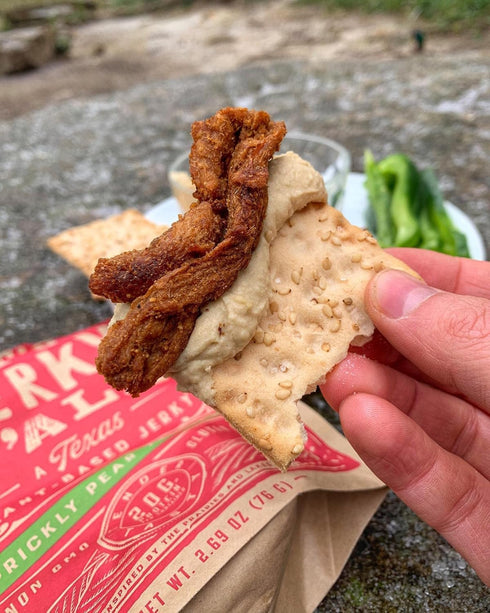 It's Jerky Y'all Vegan Jerky TERIYAKI - Beyond Tender and Tasty Meatless Vegan Snacks - High Protein, Low Carb, Non-GMO, Gluten-Free, Vegetarian, ...