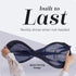 Handy Laundry Collapsible Mesh Foldable Hamper 14" x 14' x 24" Navy Blue...
