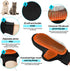 2024 Pet Grooming Glove with Tipped Pin Brush,Special Design Deshedding Glove, Massage Mitt, Perfect Petting Tool for Sensitive Dogs & Cats with L...