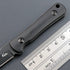 C1296 Fixed Blade Knife Neck Knife,9Cr18Mov Blade G10 Handle EDC Tool Knifes with kydex Sheath for Outdoor, Camping, Hiking, Fishing,Hunting(Black...