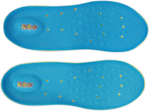 Children's Athletic Memory Foam Insoles for Arch Support and Comfort for Active Children ((24 CM) Kids Size 2-6)...