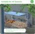Window Bird Feeder with Strong Suction Cups, Clear Window Bird feeders for Viewing, Bird Feeders for Outdoors Outside, Fits for Cardinals, Finches...