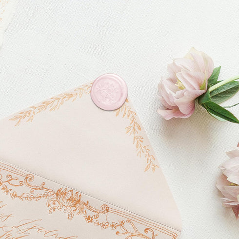 Glue Gun Sealing Wax Sticks for Wax Seal Stamp -Light Pink, Great for Wedding Invitations, Cards Envelopes, Snail Mails, Wine Packages, Christmas ...
