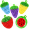 10 Pieces Fruit Dish Scrubber Non Scratch Cleaning Sponge Double Layered Dish Sponge No Odor Kitchen Sponge Net Dish Cloths for Washing Dishes for...