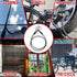 Anti-Theft Weatherproof Looped Security Cable Lock,Solid Stainless Steel with Loops for E-Bike, Bike, Scooter, Motorcycle, Ship, Door, Lawn Mower ...