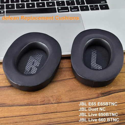 Live 650 BTNC E65BTNC Cooling Gel Ear Pads defean Replacement Cushions Compatible with JBL E65 E65BTNC / Duet NC/Live 650BTNC Live 660 BTNC Headph...