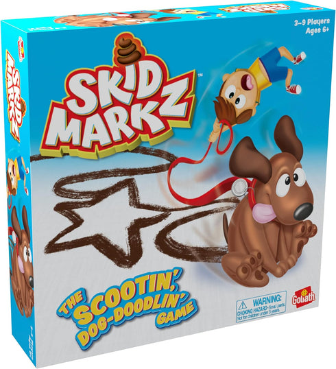 Skid Markz Game - The Scootin,' Dog-Doodlin' Drawing Game by Goliath...