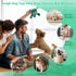 Dog Toys for Aggressive Chewers Indestructible Dog Toys for Large Dogs - Tough Dog Chew Toys for Medium/Large Dog Breed, Real Bacon, Nylon Bones T...