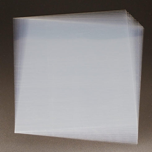 16PCS 6 Mil Blank Mylar Stencil Sheets,12 X 12 Inch Clear Plastic Sheets, Clear Acetate Sheets for Cricut Crafts, Clear Plastic Sheets for Crafts ...