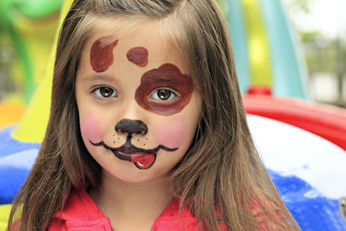 CCbeauty Brown Face Paint Stick,Face Painting Kit,Professional Oil Based Body Paint,Non Toxic SFX Makeup For Deer Elk Bear Halloween Costume Cospl...