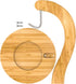Ruichang Banana Holder Stand Banana Hanger,Bamboo Sturdy Banana Hook for Kitchen Countertop Banana Tree Keeper...