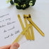 20 Pcs Acrylic Cakesicle Popsicle Sticks for Ice Creamsicle Candy Apple (Mirror Gold)...