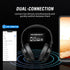 BH005 Over Ear Headphones,Wireless Bluetooth Head phones,HiFi Stereo Deep Bass,Foldable and Retractable Built-in Mic Hands Free Calls,for Iphone,I...