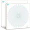 SCRIBBLEDO Circular Grid 12"x12" Large Graph Dry Erase Board Double-Sided White Board Drawing Polar Grid Lines Graphing Architectural Gridded 3D D...