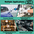 1020 Pcs O Ring Kit 20 Size Nitrile Rubber Oring Assortment Set for Car Auto Vehicle Repair Faucet Plumbing Air or Gas Sealing Connections Resist ...