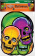 Vintage Halloween Nite-Glo Skull Cutouts Pack of 2...