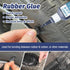 50g Rubber Glue, Glue for Rubber, Rubber Adhesive for Instant Bonding and Repairing Between Rubber and Rubber, Rubber and Other Materials, for Rub...