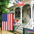 USA Garden Flag Small American Patriotic Garden Flags for Outside 12x18 Double Sided 3Ply Polyester 4th of July Garden Flag Memorial Day Flag Outd...