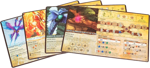 Greater Than Games | Spirit Island: Feather & Flame - Foil Panels | Cooperative Strategy Board Game Accessory | Premium Component Upgrade...