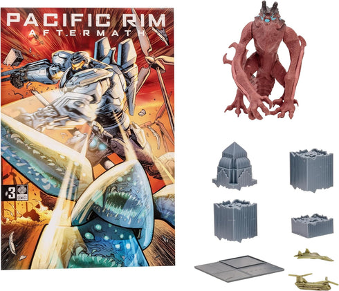 Pacific Rim McFarlane Toys Otachi (Kaiju) 4" Scale Figure Playset with Comic...