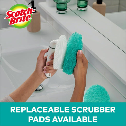 Scotch-Brite Non-Scratch Tub & Tile Scrubber, 6 Count...