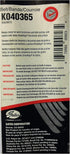 Gates K040365 Micro-V Serpentine Drive Belt...