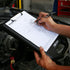 Think2Master Black Plastic Storage Clipboard with Handle and Real Hinges. Storage Area Holds 275 Letter Sized Paper....
