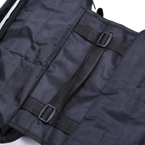 Keenso Double Rear Bag Large Capacity Waterproof Side Rear Bike Bags for Outdoor Riding, Camping, 25L, Black and Red...