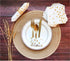 100 PK Gold Napkins - 4 Assorted Designs - 3-Ply Cocktail Napkins Folded 5 x 5 Inches Bar Napkins Disposable Party Napkins Paper Napkins Dinner fo...
