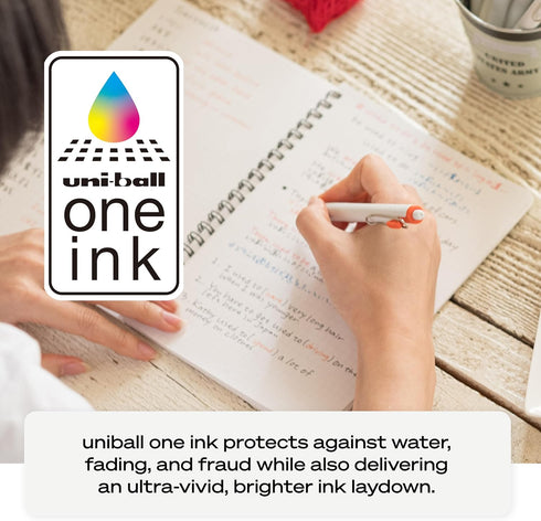 Uniball One Gel Pen 12 Pack, 0.5mm Micro Black Pens, Gel Ink Pens | Office Supplies Sold by Uniball are Pens, Ballpoint Pen, Colored Pens, Gel Pen...