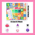 YMSDZHL 6000+PCS Clay Beads Bracelet Making Kit,24 Color DIY Flat Preppy Beads for Friendship Jewelry Making,Polymer Heishi Beads with Charms Gift...