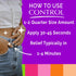 CONTROL, Menstrual Cramp Relief Cream, Topical Pain Relief for Period Cramps and PMS, Period Relief Products, Fast and Effective, Easy to Use, Saf...