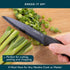 Home Hero 2 Pcs Vegetable Knife with Sheath - High Carbon Stainless Steel Chopping Knife with Ergonomic Handle - Razor-Sharp Multi-Purpose Kitchen...