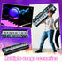 2 Pcs Inflatable Keyboard Piano Rock Star Toys Inflatable Party Props Electric Blow up Keyboard Piano Rock and Roll Party Decorations for Kids 80s...