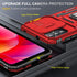 for Moto G Phone Case,Moto G Power 2022 Case with Camera Cover & 360°Kickstand Ring with Screen Protector, Military Grade Shockproof Protective Ph...