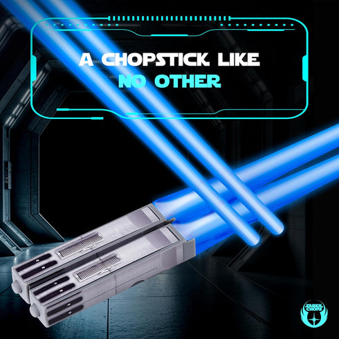 LIGHTSABER CHOPSTICKS LIGHT UP STAR WAR CHOPSTICK LED Glowing Light Saber Chop Sticks REUSABLE Sushi Sabers Cool Fun Geeky STARWAR Chop Stick Set ...