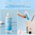 Ultrasonic Retainer Cleaner Solution for Sonic Denture Cleaner-Professional Cleaning of Retainers, Invisible Aligners, Mouth Guards, Night Guards,...