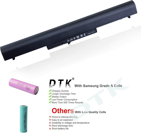 DTK VK04 695192-001 694864-851 HSTNN-YB4D Laptop Battery Replacement for HP Pavilion Sleekbook 14-b000 15-b000 Series Pavilion Ultrabook 14-b000 S...