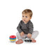 Baby Einstein Stack & Wobble Zen BPA Free Teether Toy for Cause and Effect Learning, Infants Ages 3 Months and up...