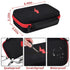 Comecase Hard Carrying Case for Fluke 87-V/ 87V Max/ 88V Digital Multimeter, Protective Travel Storage Bag - Black+Red Zipper...