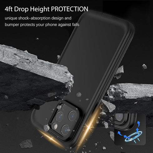 for iPhone 15 Pro Waterproof Case,Retail Packaging,IP68 Full Sealed Snowproof Dustproof Shockproof Heavy Duty Protection Cover with Screen Protect...