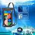 6 Pack Multicolor Universal Waterproof Phone Pouch, Large Phone Waterproof Case Dry Bag (Protection Level: IP68) Outdoor for Apple iPhone,Samsung,...