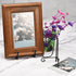 uxcell Plate Stand for Display, 5 Inch 2Pcs Iron Decorative Plate Holder Metal Easel Folding Display Stand for Photo Picture Frame, Silver...
