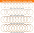 70pcs Beading Hoop Earrings for Jewelry Making,Round Beading Hoop Earrings Beading Hoop Earring Circle Connectors for DIY Craft,Earring Necklace,C...