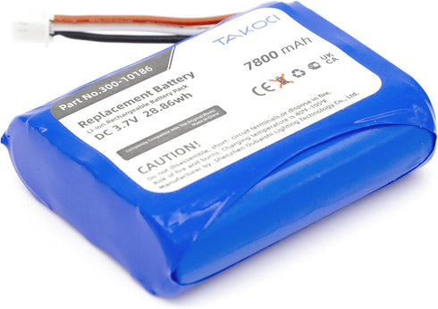 Replacement Battery 300-10186 for ADT Command Smart Security Panel 7800mAh...