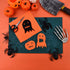12 Pieces Halloween Felt Fabric Sheets Orange and Black Craft Felt Fabric Sheets for Halloween DIY Craft Sewing Patchwork Decorations, 11.8 x 8.3 ...